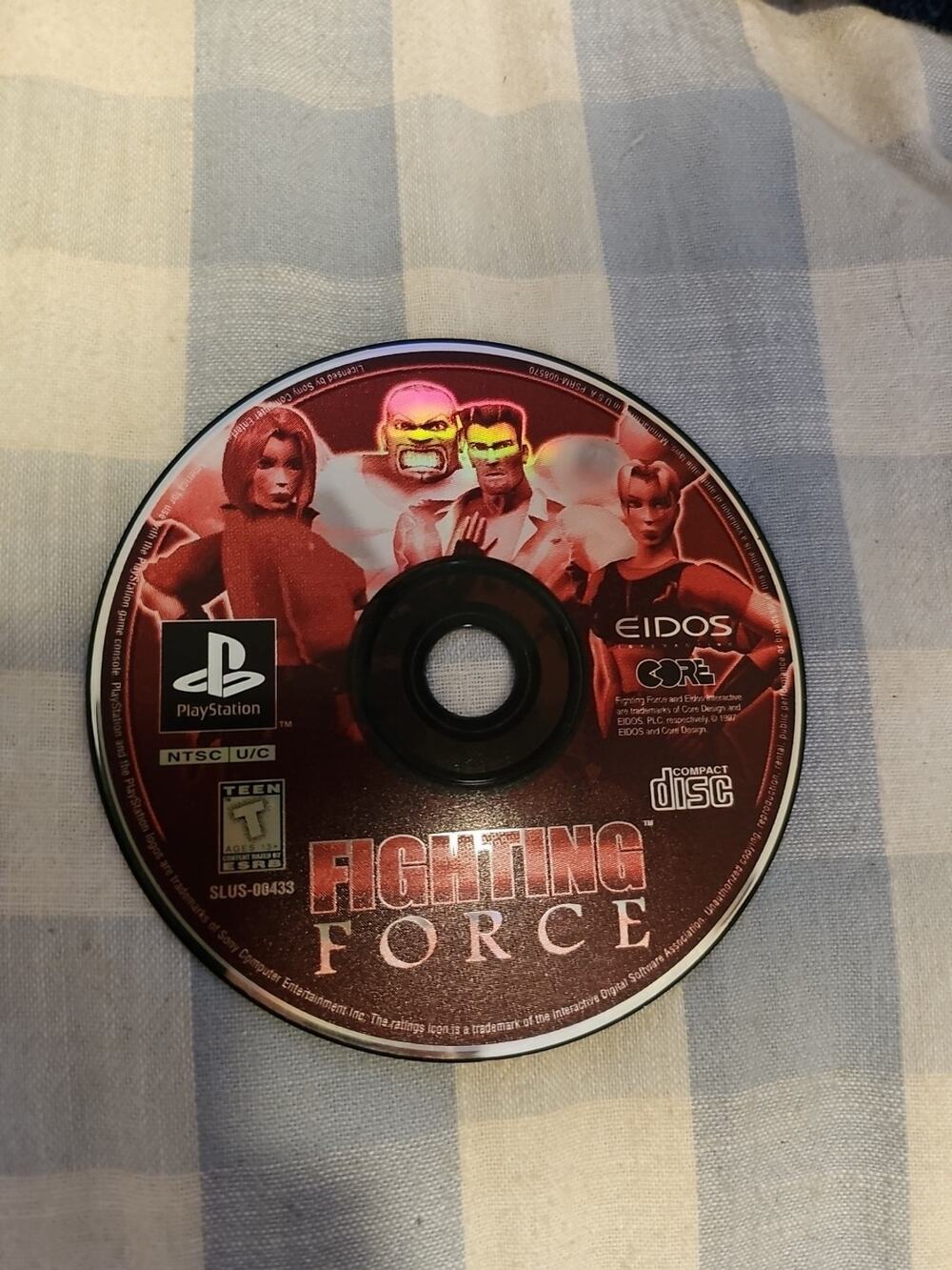 Fighting Force - PlayStation 1 PS1 - Disc Only - Tested Working